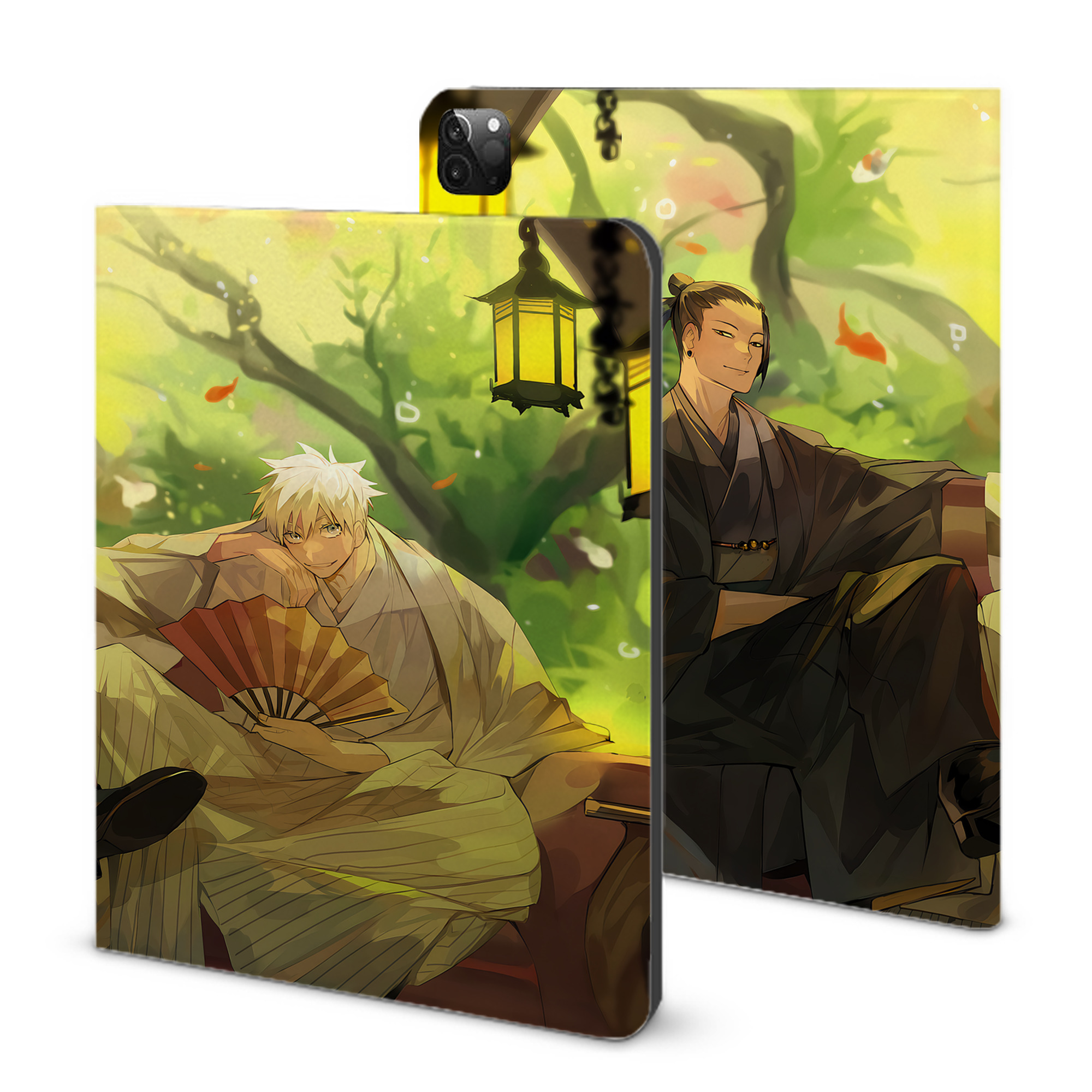 （画像用） 呪術廻戦 Jujutsu Kaisen IPadケース ペンホルダー付き ブックスタイルデザイン